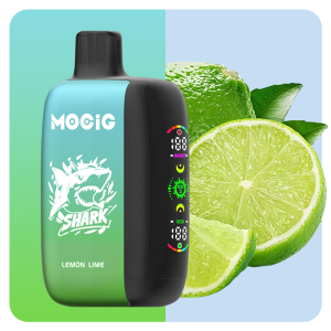 Mocig Disposable Vape SHARK 38000 Big Smart LED Screen 38000 Puffs 25ml E-liqiud Capacity Nicotine 0% 2% 5% Electronic cigarette