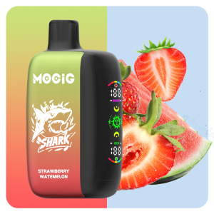 Mocig Disposable Vape SHARK 38000 Big Smart LED Screen 38000 Puffs 25ml E-liqiud Capacity Nicotine 0% 2% 5% Electronic cigarette