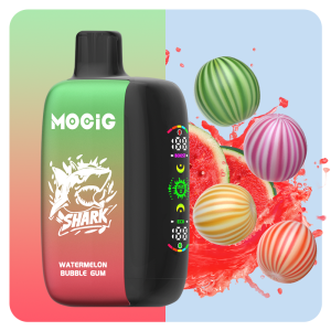 Mocig Disposable Vape SHARK 38000 Big Smart LED Screen 38000 Puffs 25ml E-liqiud Capacity Nicotine 0% 2% 5% Electronic cigarette