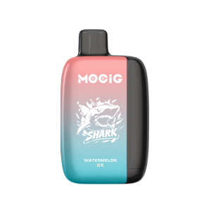 Mocig Disposable Vape SHARK 38000 Big Smart LED Screen 38000 Puffs 25ml E-liqiud Capacity Nicotine 0% 2% 5% Electronic cigarette