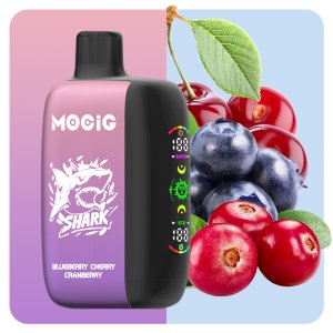 Mocig Disposable Vape SHARK 38000 Big Smart LED Screen 38000 Puffs 25ml E-liqiud Capacity Nicotine 0% 2% 5% Electronic cigarette